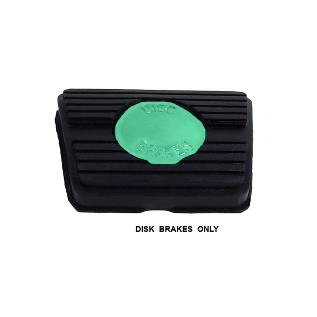 Clutch or Brake Pedal Pads w/ SS Center For Chevrolet Camaro 1967-1969; CB 99-H