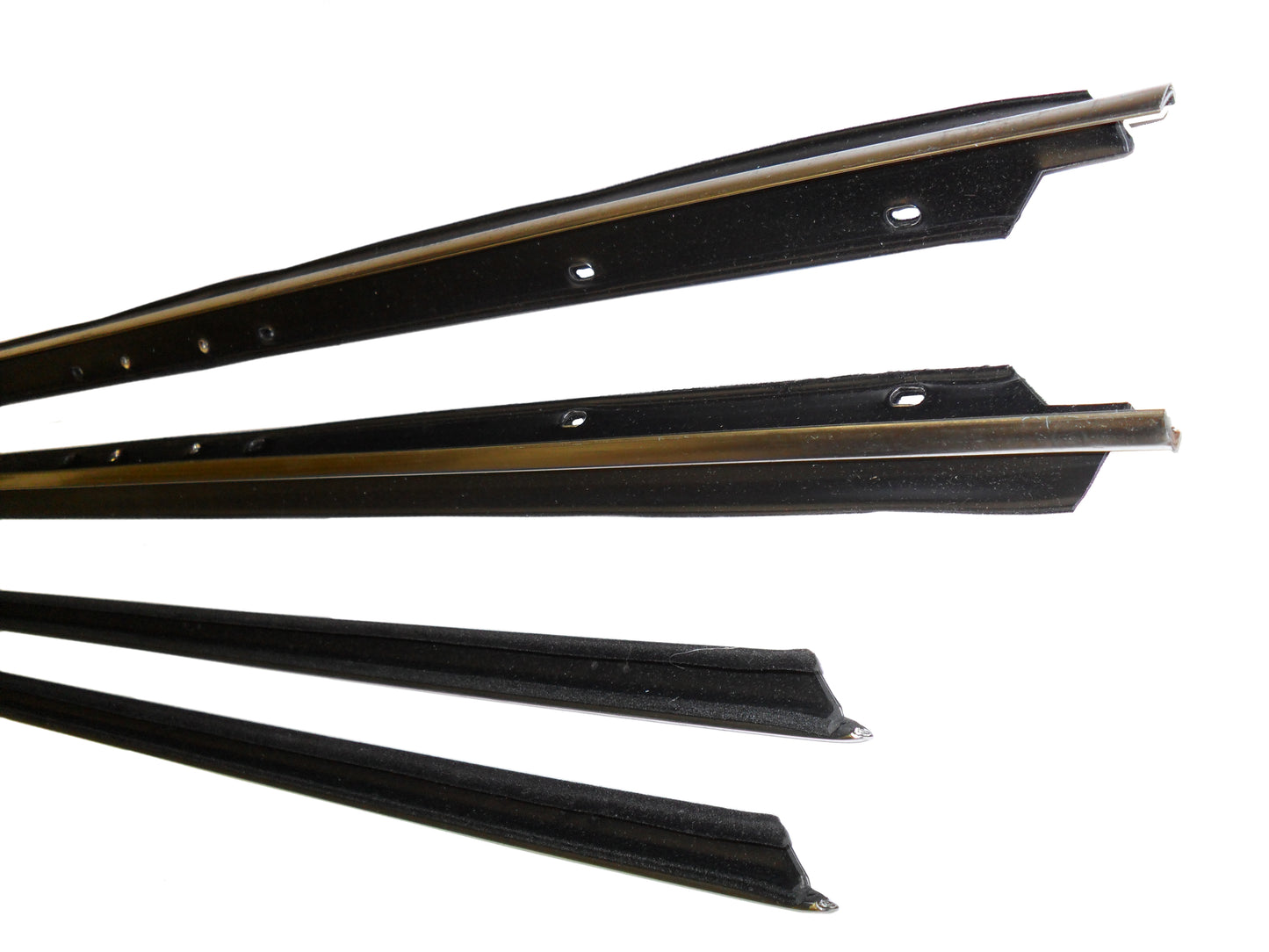 1975-1976 Chevrolet Impala 2 door hardtop window sweep set.