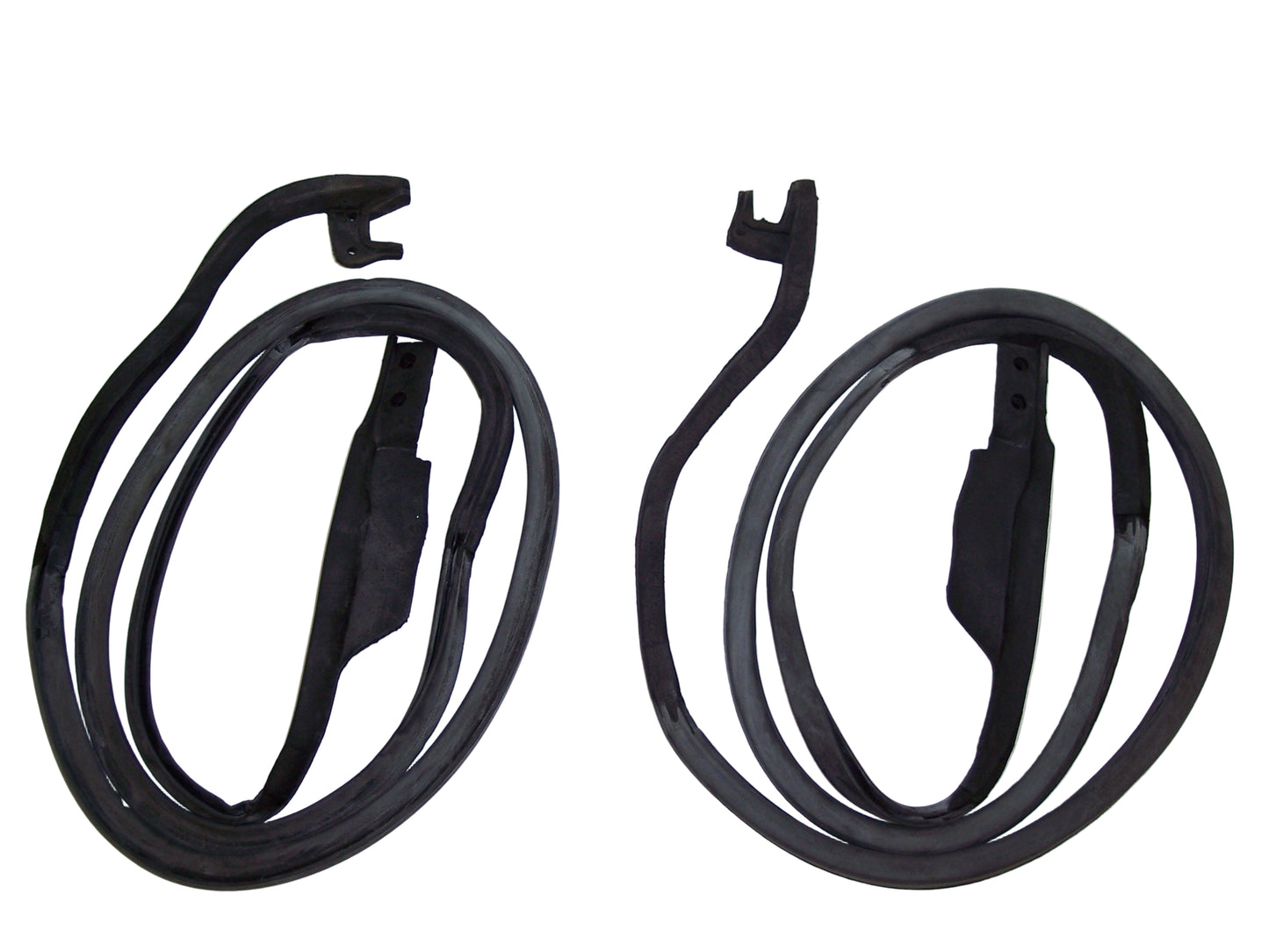 1966-1969 Ford Falcon, Fairlane & Mercury Meteor 2 dr sedan new door weatherstrip seals, pair