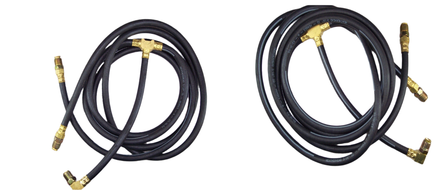 1954-56 Cadillac Series 62 convertible top hydraulic top hose set