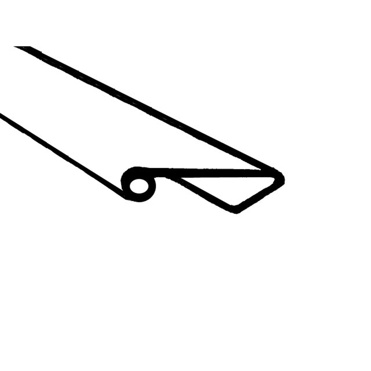 Fender Skirt Seal For Ford Thunderbird 1961-1963; LP 111-K