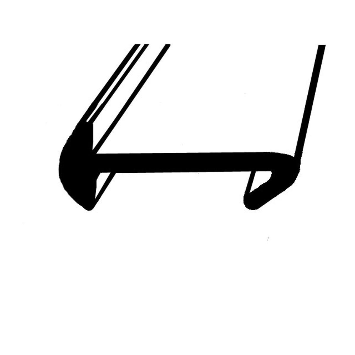 Fender Skirt Seal - Approximately 10 ft, Used Per Car; LP 111-M