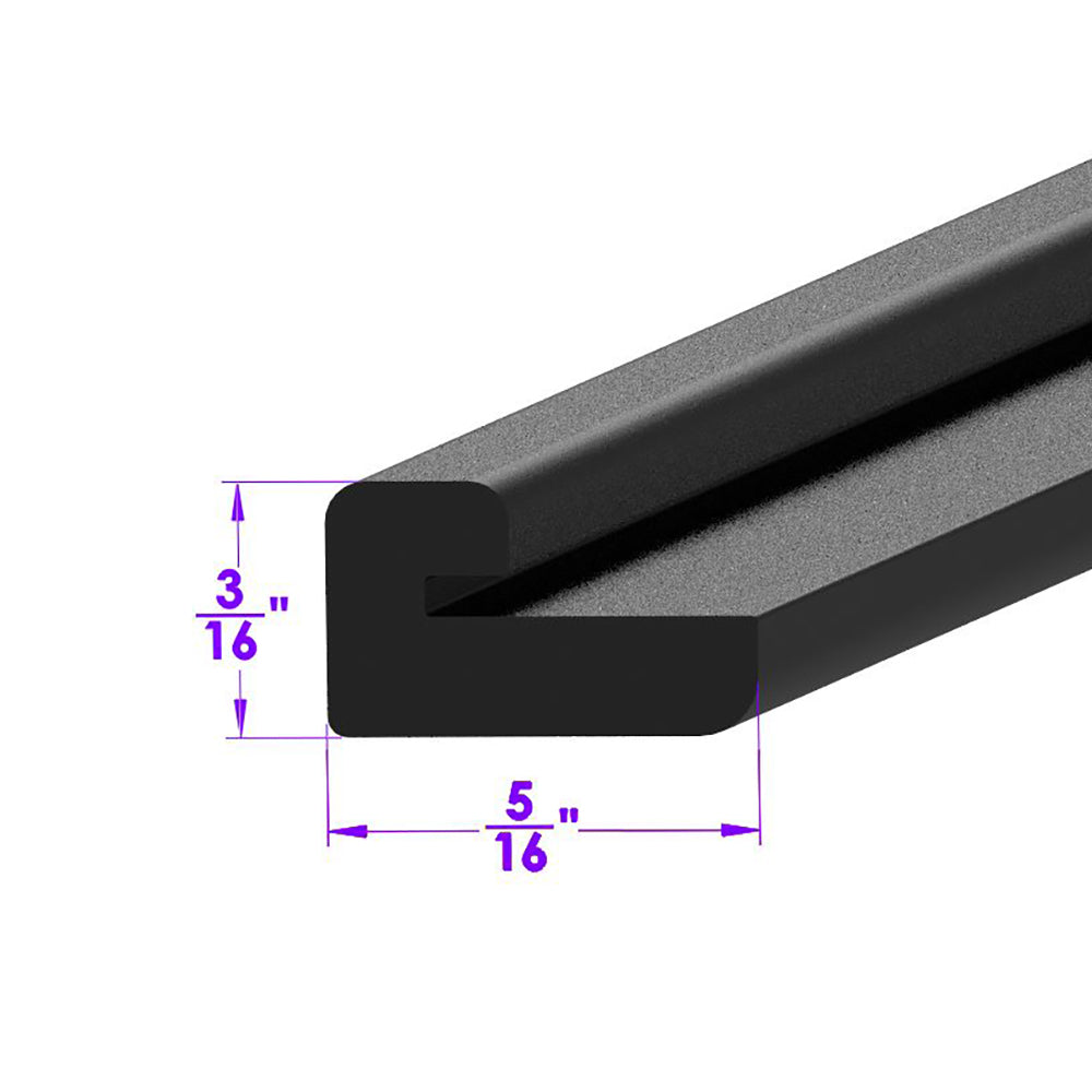 Door Post Trim Seal For Covering Sheet Metal Edges; LP 23-G