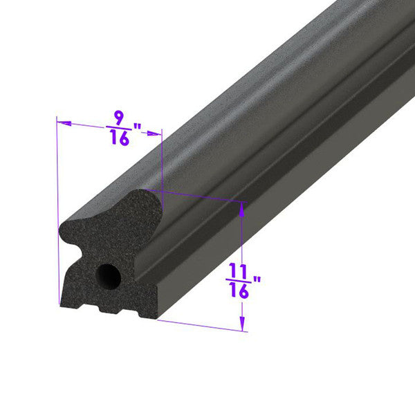 Door Weatherstrip Kit All Street Rods 25 Feet; LPK 40-CM