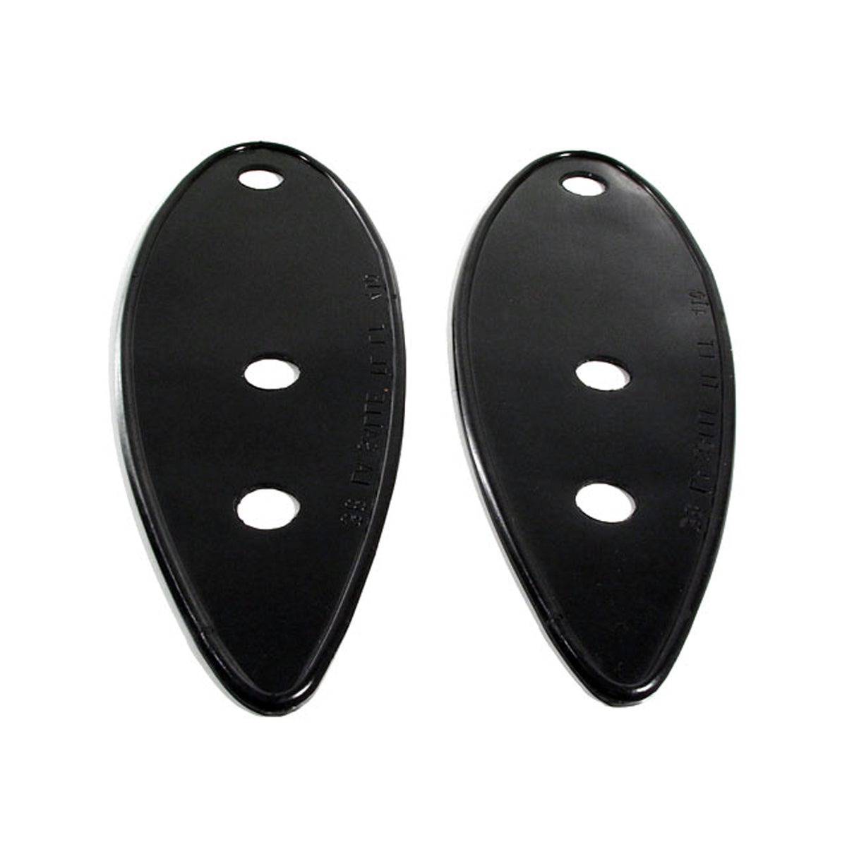 Tail-Light Pads For LaSalle Series 50 1938-1939 3-1/8" wide metal; MP 410