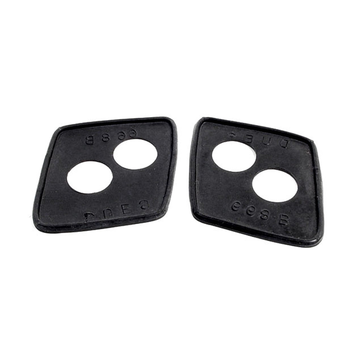 Rear Windshield Post Pads For Duesenberg Model J 1929-1937; MP 668-B