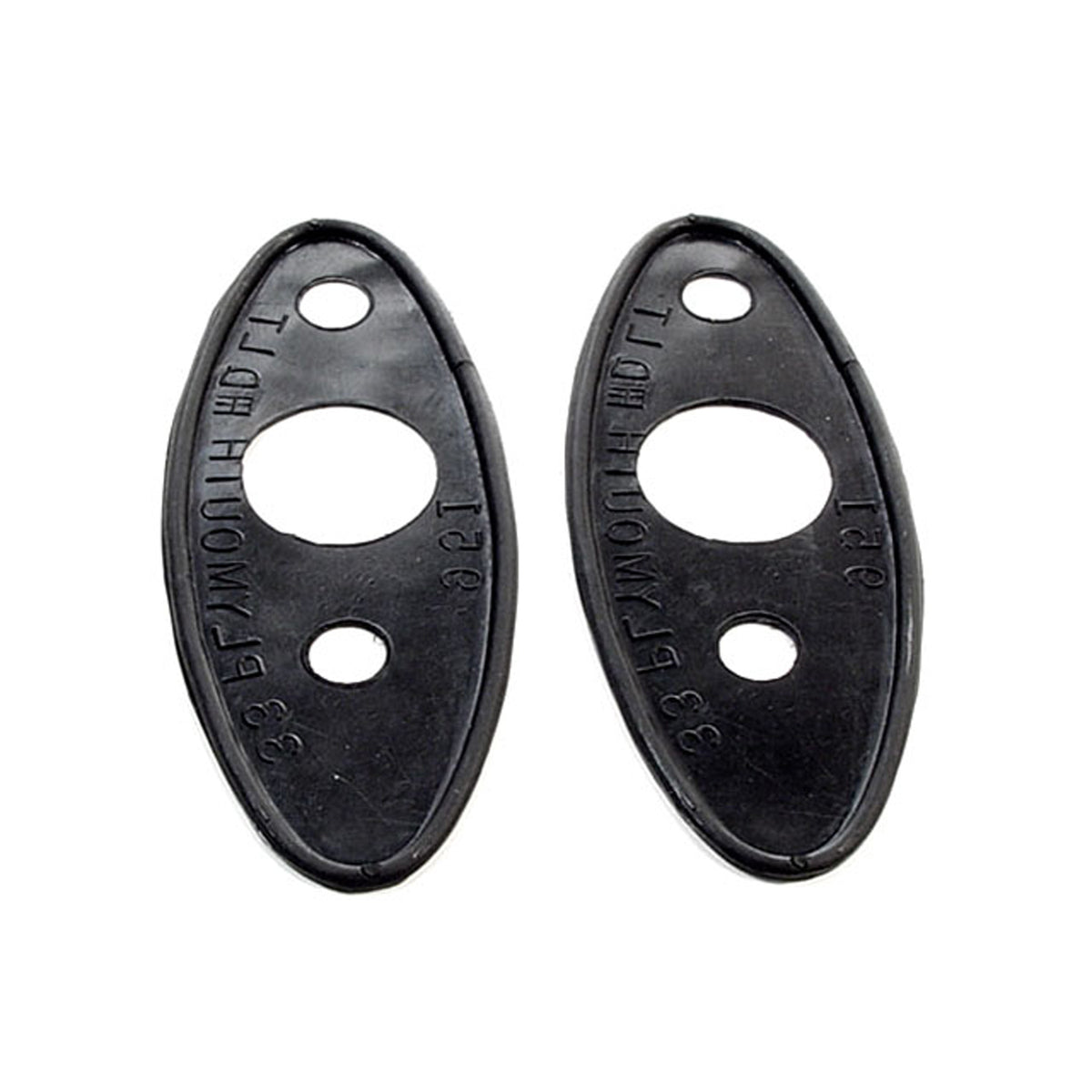 Headlight Pads For Plymouth Model PC 1933, Model PD 1933; MP 951