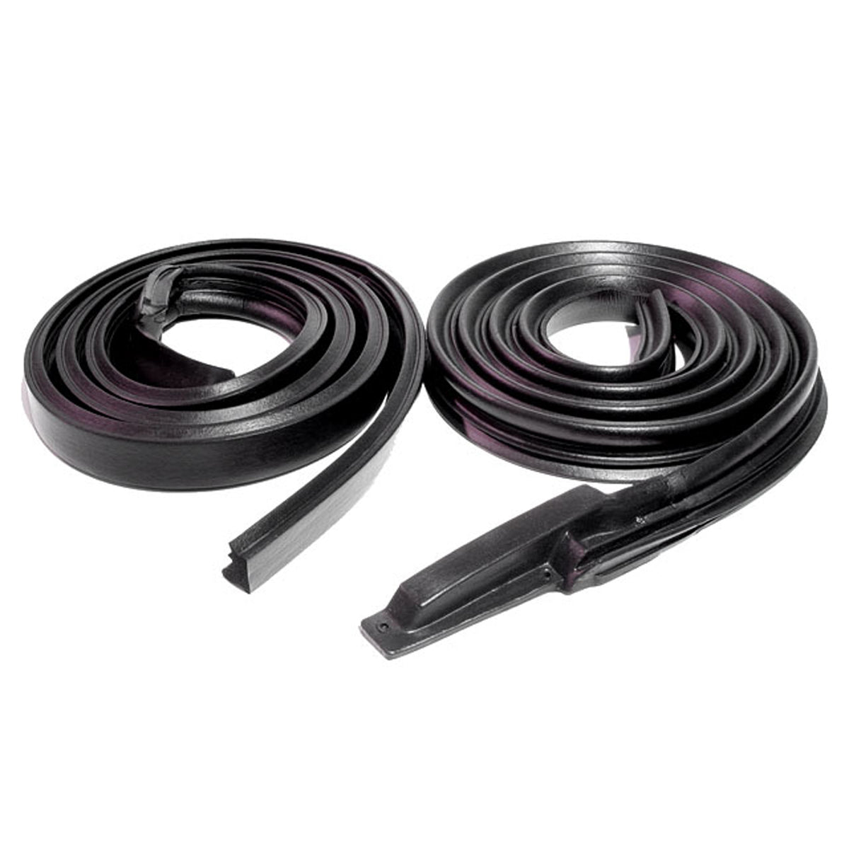 Molded Roof Rail Seals 4-Door For Cadillac Series 60 Fleetwood 1961; RR 5005-B