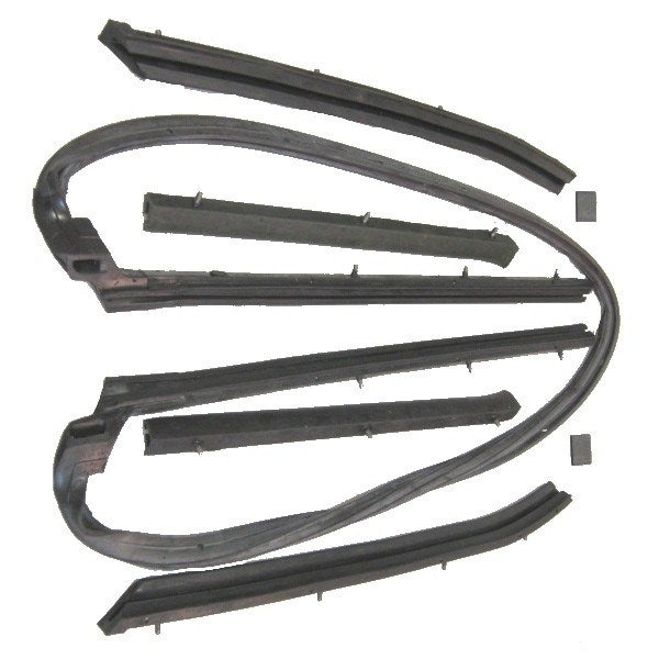1965-1968 FORD GALAXIE 500, 500XL, XL & MERCURY S55 & MONTEREY CONVERTIBLE ROOFRAIL SEALS, PR
