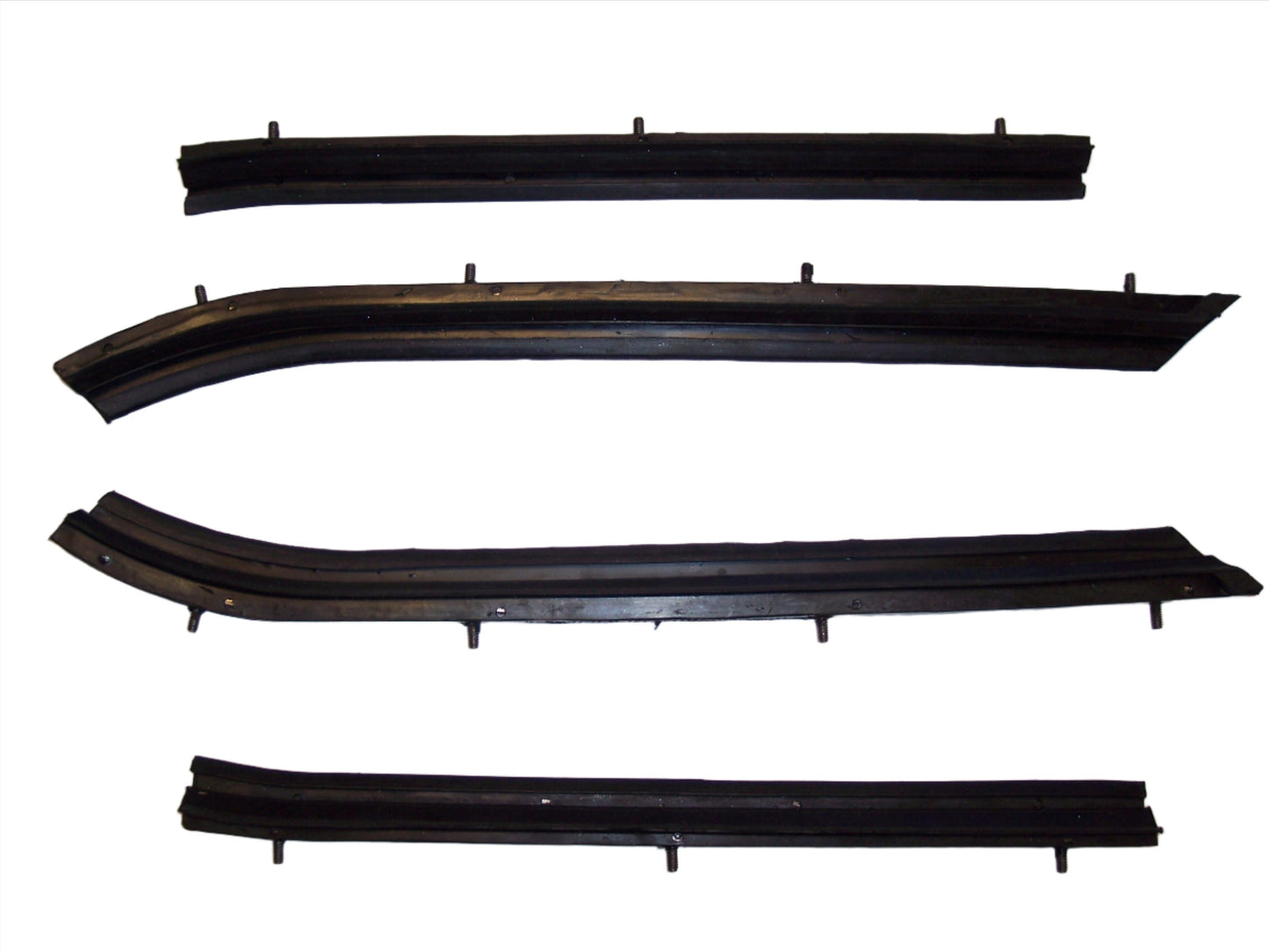 1965-1968 FORD GALAXIE 500, 500XL, XL & MERCURY S55 & MONTEREY CONVERTIBLE ROOFRAIL SEALS, PR