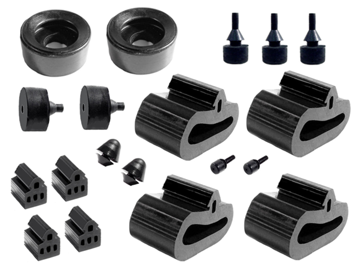 Steering Column Grommet 1-5/8" - 1-3/4" Diameter, 2-3/8" Wide, 5-1/4" Len; SC 11