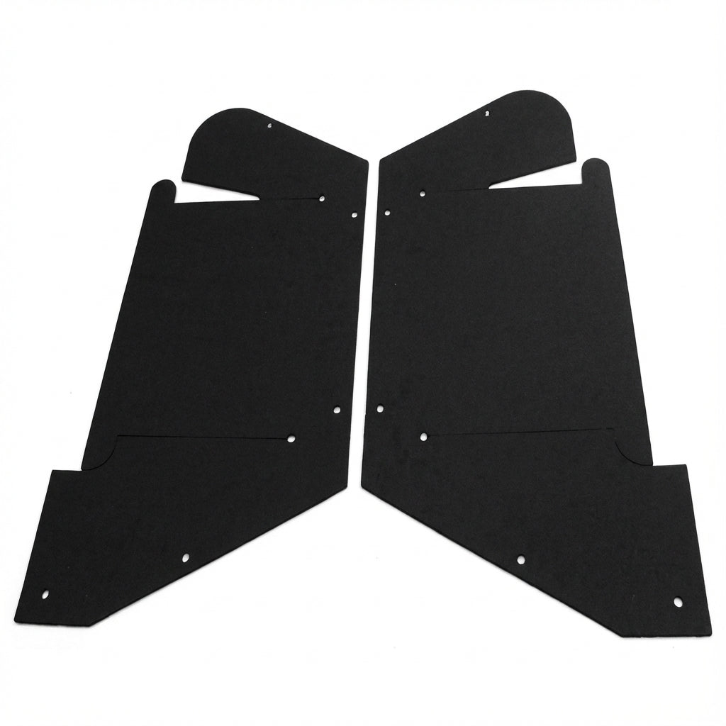 Upper Inner 'A' Frame Splash Flaps For Ford Galaxie 1965-1967; SI 3300-109
