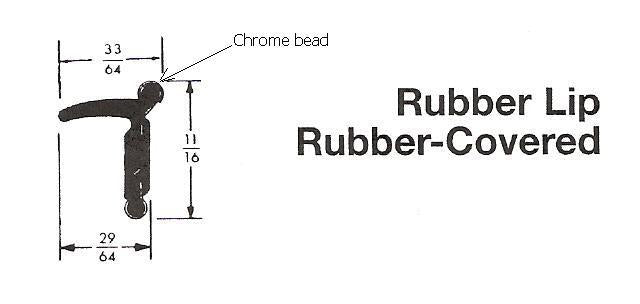 Window sweep material-4 foot pieces.