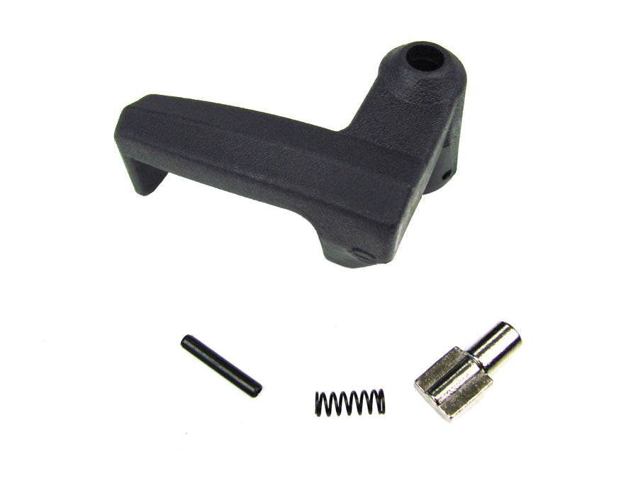 1980-1997 Ford Truck Van Ranger Bronco II black vent window handles & knobs, pr