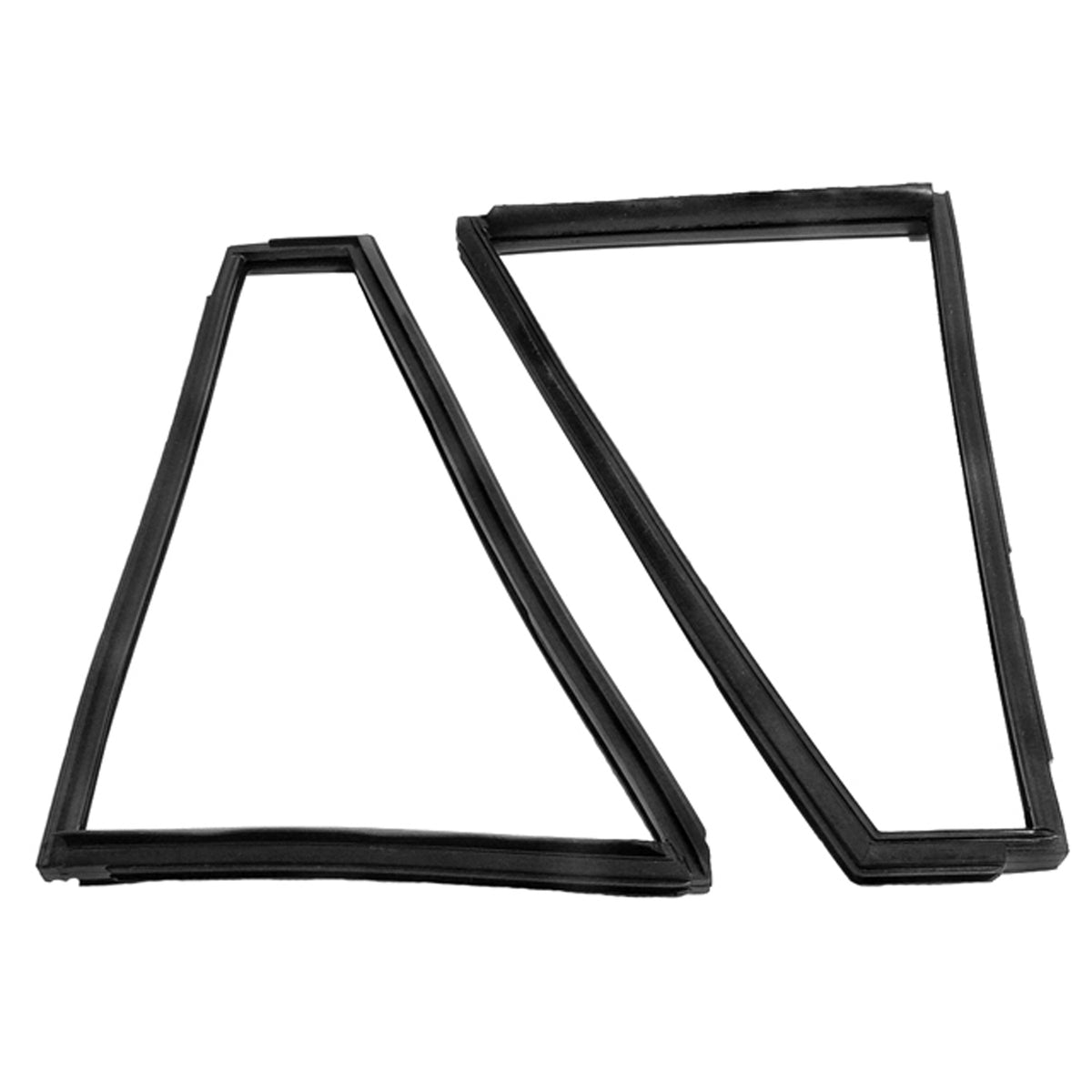 Vulcanized Rear Quarter-Window Seals For Chevrolet Chevy II 1962-1967; VQT 4000