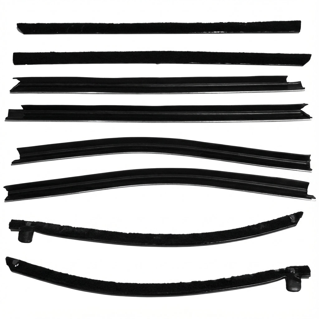 Window Sweeper Kit - Convertible (8 Pieces) For Buick Skylark 1968; WC 1700-18