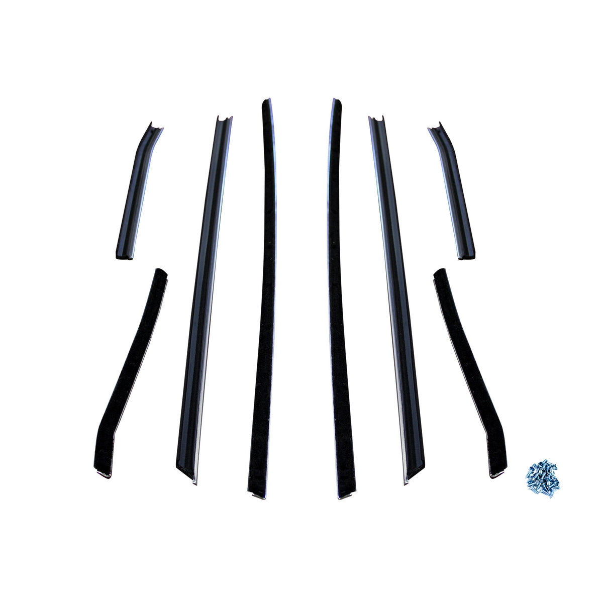 Window Sweeper Kit 8-Piece For Chevrolet Camaro 1968; WC 2008-12