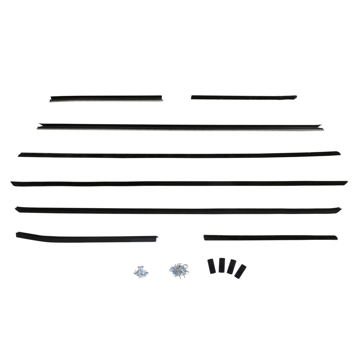 Window Sweeper Kit 8-Piece For Chevrolet Camaro 1968; WC 2008-15