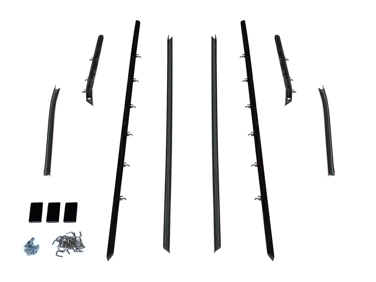 Window Sweeper Kit 8-Piece For Chevrolet Camaro 1968-1969; WC 2008-19