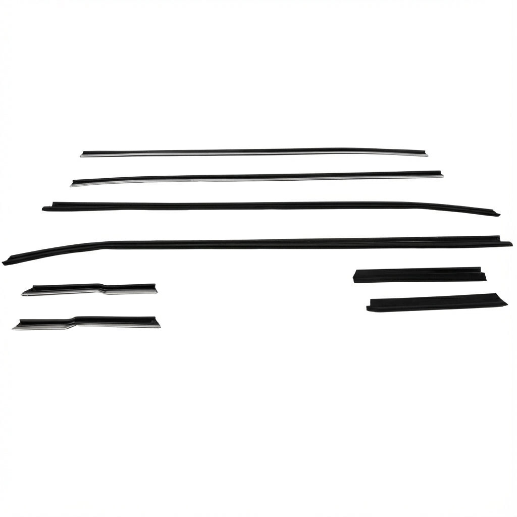 Window Sweeper Kit - Convertible (8 pc) For Ford Mustang 1971-1973; WC 6900-22