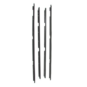 1978-1987 EL CAMINO & CABALLERO REAR QUARTER WINDOW OUTER WINDOW SWEEP SET, 2 PIECES