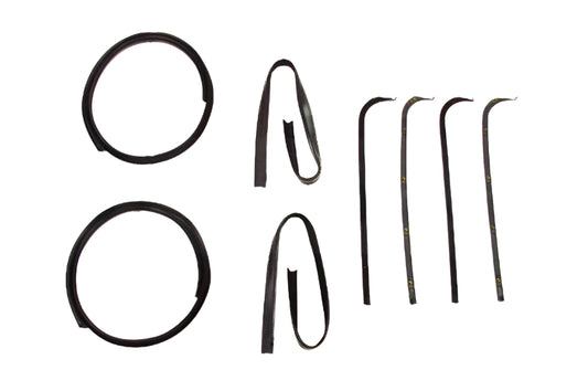 1967-1970 Ford F100, F250, F350 belt line window sweep seals & window channels