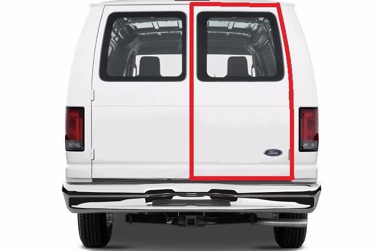 1975-1991 Ford Econoline E-100 E-150 E-250 E-350 van right rear cargo door seal