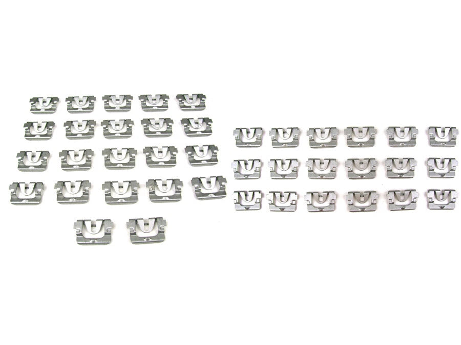 1968-1972 Chevrolet Chevelle 2 door hardtop windshield & rear window trim clips