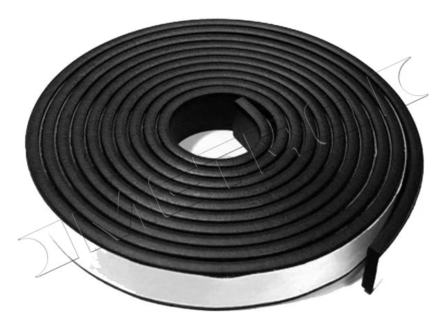 Universal auto glass replacement kit with setting blocks, 3/8" X 3/8" X 15'