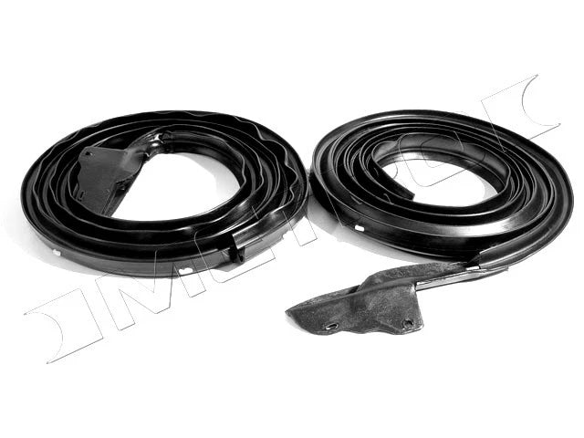 1968-1970 Dodge Charger or Coronet; Plymouth Belvedere, Roadrunner, Satellite 2 door hardtop door weatherstrip seals, pair
