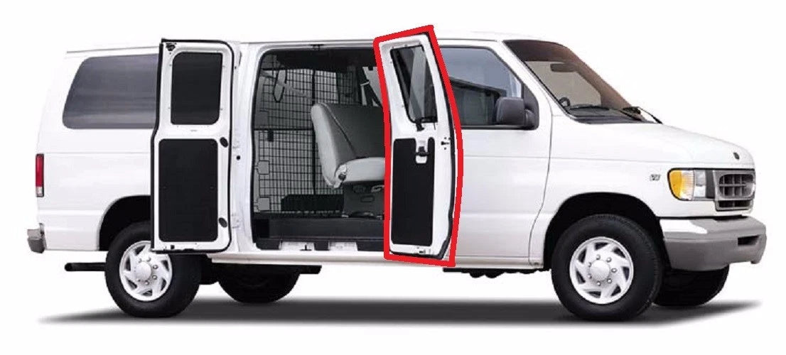 1975-1991 Ford Econoline E-100 E-150 E-250 E-350 van front side cargo door seal