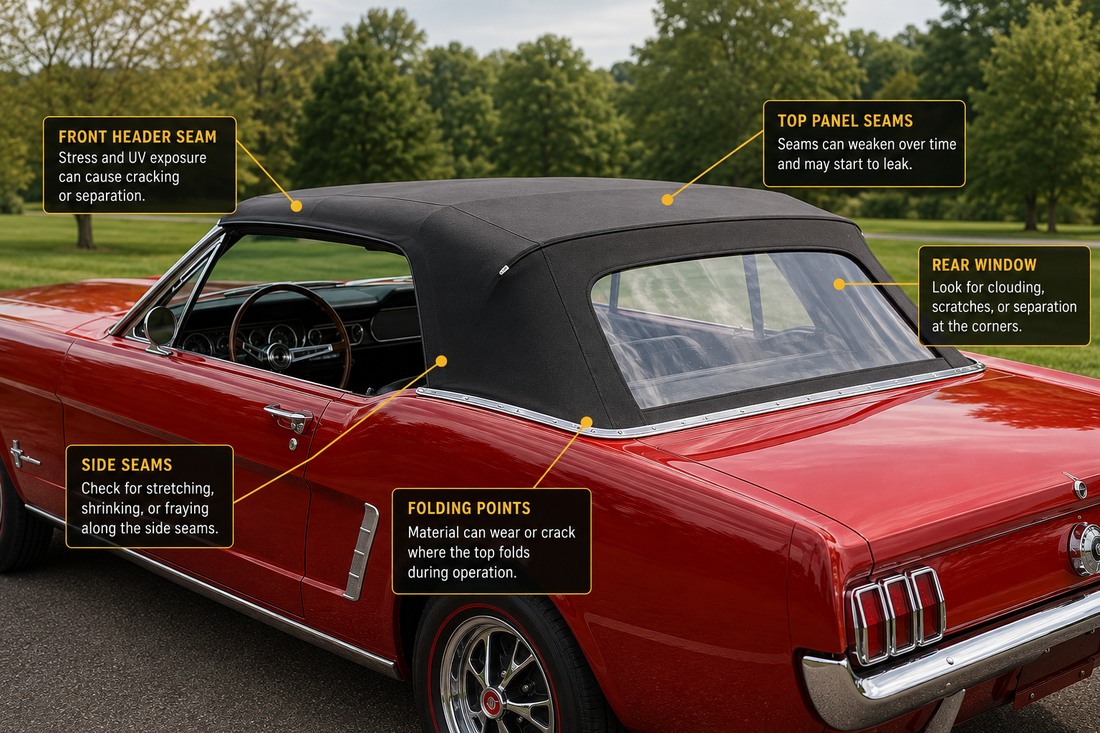 10 Signs Your Convertible Top Needs Replacement Before It Fails