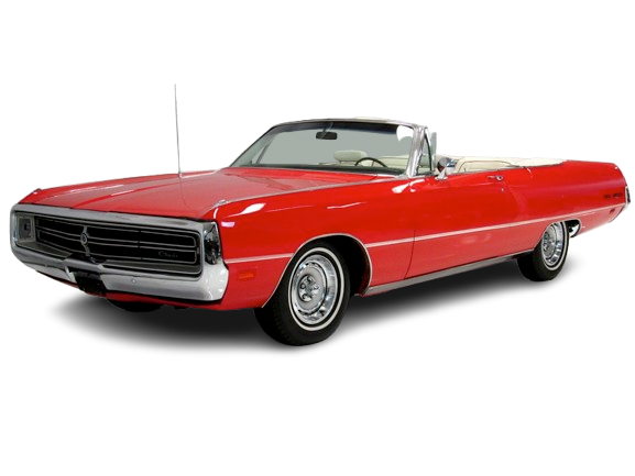 1969-70 300 & NEWPORT Convertible Vinyl Top, Vinyl Window & Pads