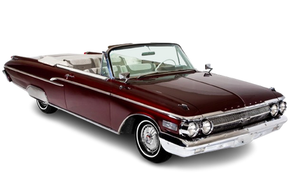 1961-62 MERCURY MONTEREY & PARK LANE Convertible Vinyl Top, Vinyl Window & Pads