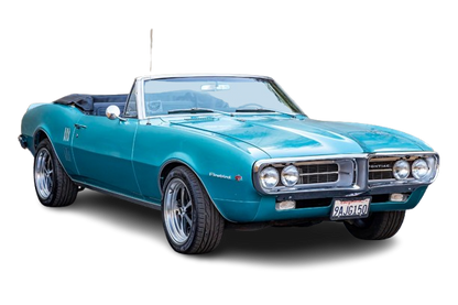 1967-69 PONTIAC FIREBIRD Convertible Vinyl Top, Vinyl Window & Pads