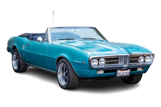 1967-69 PONTIAC FIREBIRD Convertible Vinyl Top, Vinyl Window & Pads