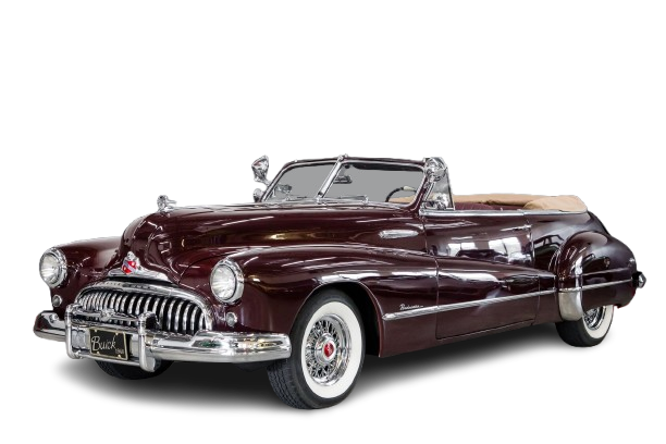 1942,1946,1947,1948 BUICK 56C Super & 76C Roadmaster Convertible vinyl top, Plastic Window & Pads