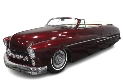 1949-51 MERCURY EIGHT Convertible Vinyl Top, Vinyl Window & Pads