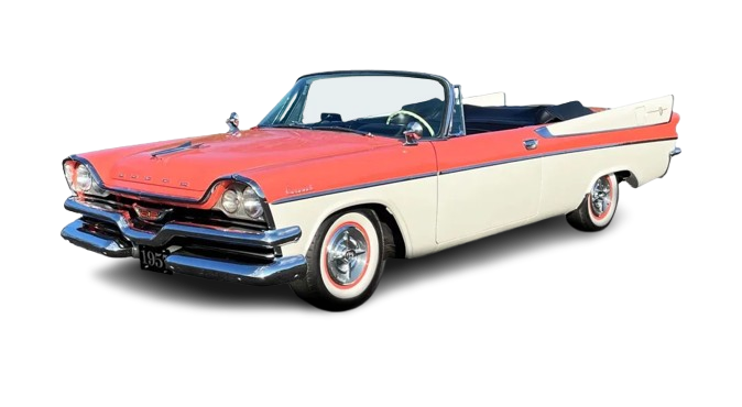 1957-59 CORONET & CUSTOM ROYALE COUPE Convertible Vinyl Top, Vinyl Window & Pads