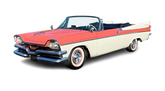 1957-59 CORONET & CUSTOM ROYALE COUPE Convertible Vinyl Top, Vinyl Window & Pads