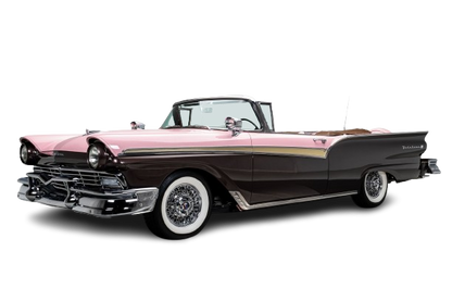 1957-58 FORD FAIRLANE, SUNLINER Convertible Vinyl Top, Vinyl Window & Pads