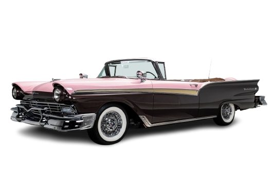 1957-58 FORD FAIRLANE, SUNLINER Convertible Vinyl Top, Vinyl Window & Pads