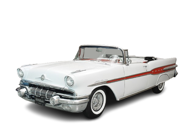 1955-57 PONTIAC BONNEVILLE & STARCHIEF Convertible Vinyl Top, Vinyl Window & Pads