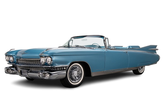 1959-60 CADILLAC SERIES 62 & ELDORADO Convertible Vinyl Top, Vinyl Window & Pads
