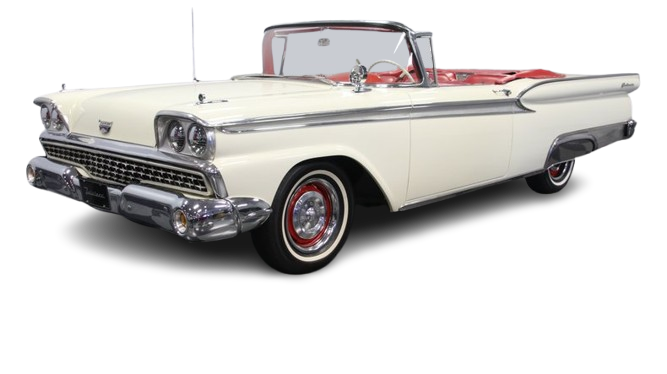 1959 FORD GALAXIE, SUNLINER Convertible Vinyl Top, Vinyl Window & Pads
