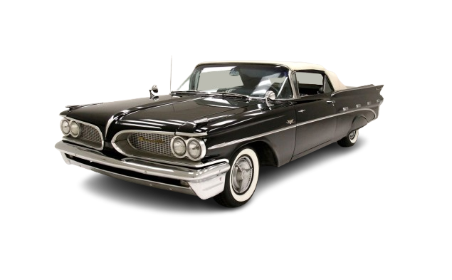 1959-60 PONTIAC BONNEVILLE & CATALINA Convertible Vinyl Top, Vinyl Window & Pads