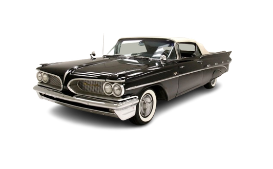 1959-60 PONTIAC BONNEVILLE & CATALINA Convertible Vinyl Top, Vinyl Window & Pads