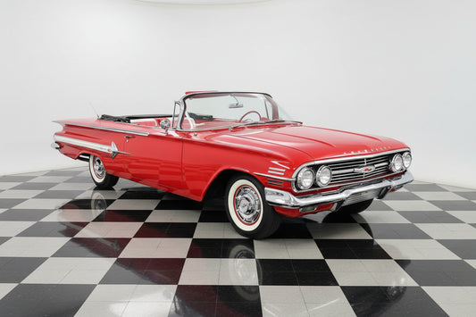 1959-60 IMPALA Convertible Vinyl Top, Vinyl Window & Pads