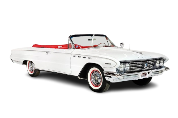 1961-64 ELECTRA 225 NO BOW SLEEVE Convertible Vinyl Top, Vinyl Window & Pads