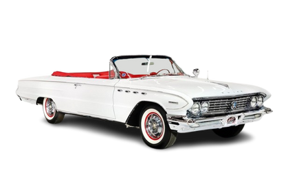 1961-64 ELECTRA 225 NO BOW SLEEVE Convertible Vinyl Top, Vinyl Window & Pads